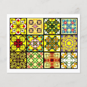 Flyer 12 azulejos diferentes do saquinho de chá -