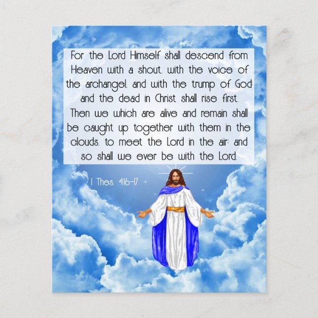 Flyer 1 Salónica 4:16-17 (Frente)