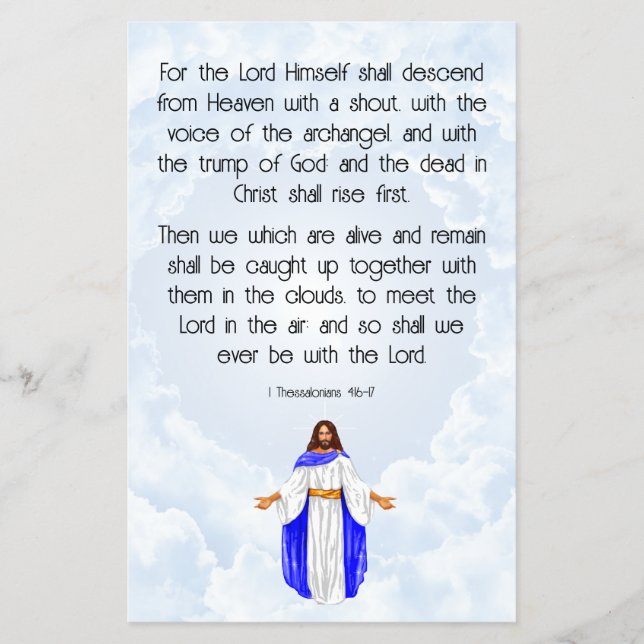 Flyer 1 Salónica 4:16-17 (Frente)