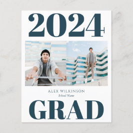 Flyer 2023 BUDGET Blue Modern Script 2 Convite Fotográfi