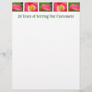 Flyer 20 Anos de Atendimento aos Nossos Clientes Panflet