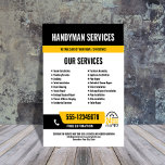 Flyer 24 horas por dia, 7 dias por semana Serviços de se<br><div class="desc">Promova seus serviços de mão ou canalização 24 horas com este voador ousado e personalizável projetado para chamar atenção rapidamente. Apresentando seu número de telefone em um layout de alta visibilidade e um ícone 24 horas por dia, 7 dias por semana, ele sinaliza instantaneamente a disponibilidade de emergência. Todas as...</div>