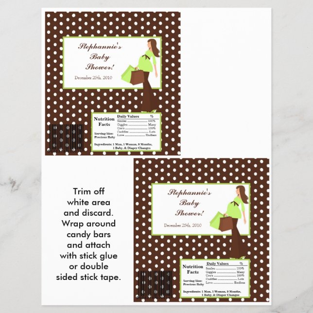 Flyer 2 Bar grande de Hershey G Mod Mãe Polka D (Frente)