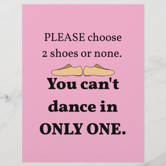 Flyer 2 Calçados ou nenhuma Rosa claro (Frente)