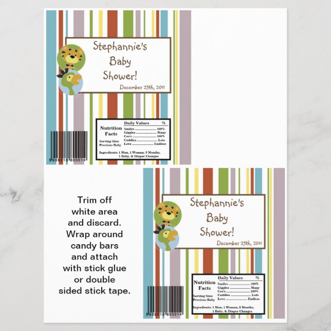 Flyer 2 Lixeiras da selva de Bar grande de Hershey Tales (Frente)