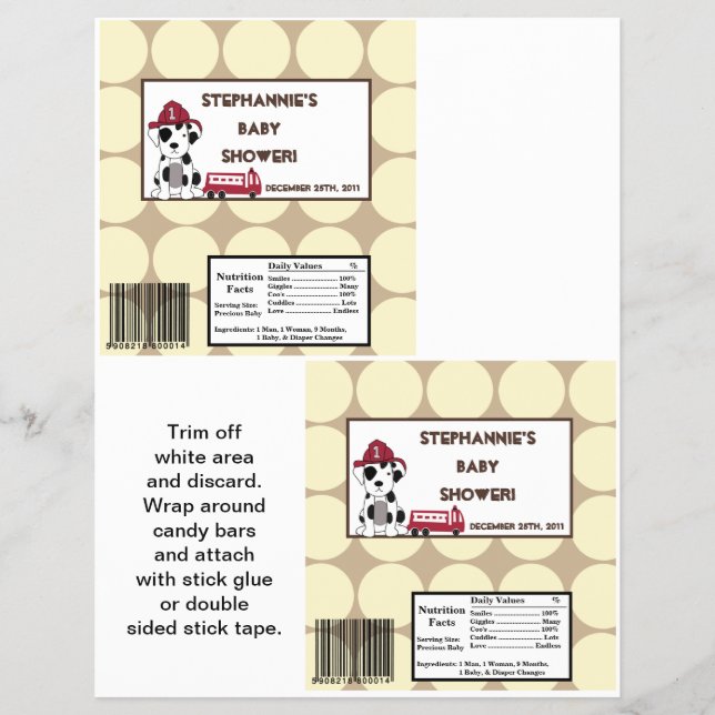 Flyer 2 Motor de incêndio Nojo do Wrapper do Grande Bar  (Frente)