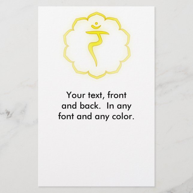 Flyer 3º Chakra - (Frente)