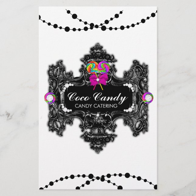 Flyer 311 Candy Wonderland Black White (Frente)