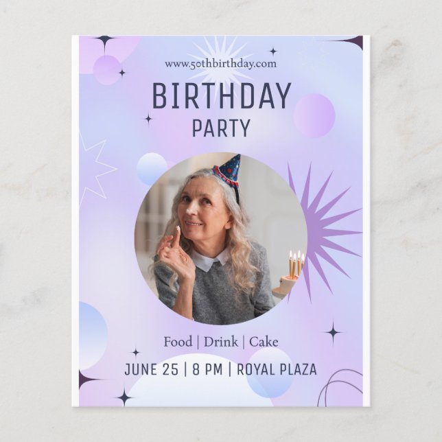 Flyer 50ª Celebração de Aniversário, Foto 50º Aniversári (Frente)