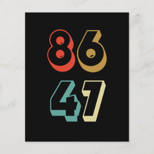 Flyer 8647 Anti-Trump