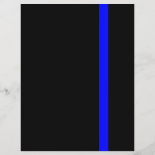 Flyer A decoração fina simbólica de Blue Line