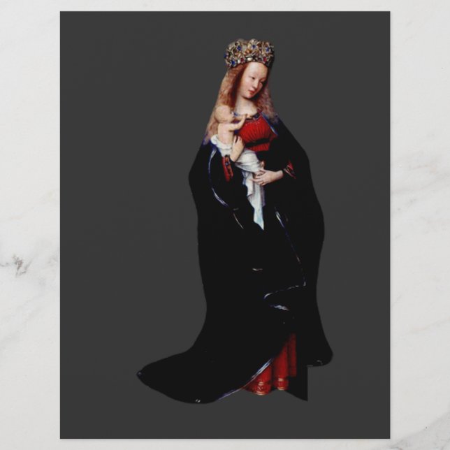 Flyer A Madonna na Igreja de Jan van Eyck (Frente)