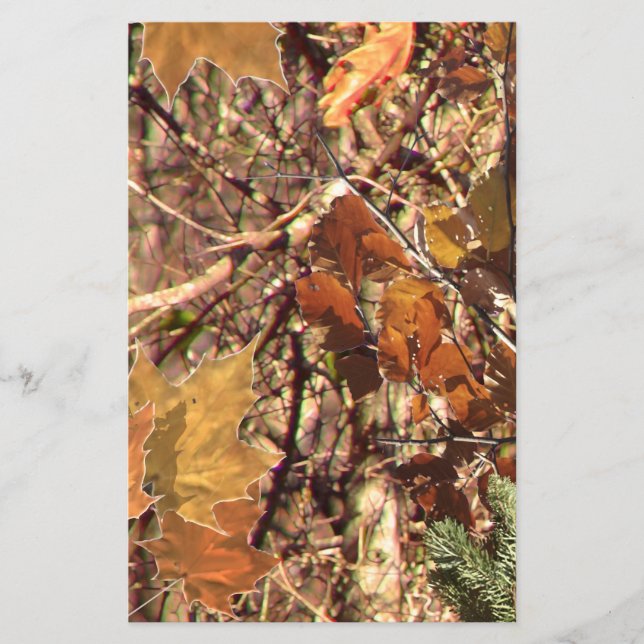 Flyer A Pintura Da Camuflagem Da Floresta Hunter Persona (Frente)