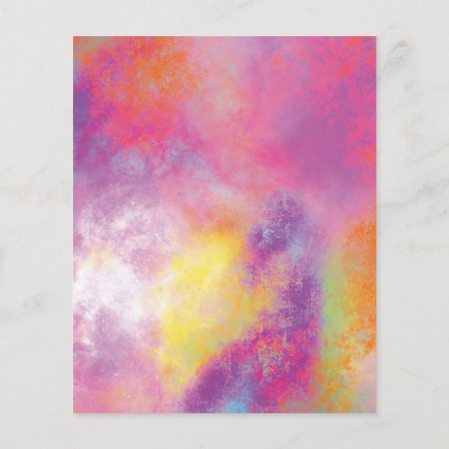 Flyer Abstrato (Verso)