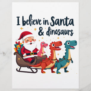 Flyer Acreditam em Papais noeis e dinossauros (Papais no