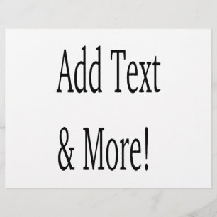 Flyer Adicionar texto e mais! Personalizar seu próprio p