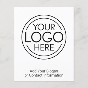 Flyer Adicione Seu Logotipo Empresarial Corporativo Mode