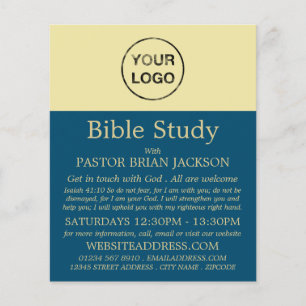 Flyer Adicione seu próprio logotipo, anúncio da classe d