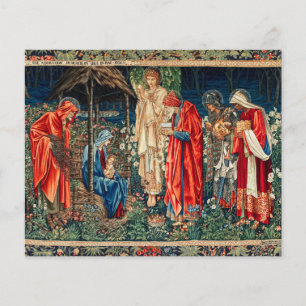 Flyer ADORAÇÃO DE MAGI Morris, Burne-Jones