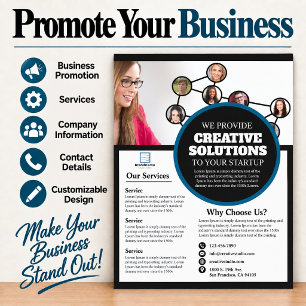 Flyer Agência de Marketing Empresarial