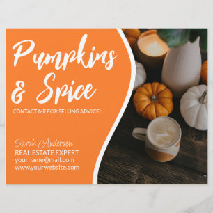 Flyer Agente Imobiliário — Cartolina de compro