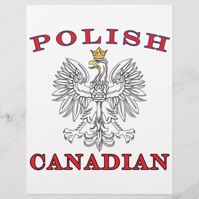 Flyer Águia Branca Polonesa Canadiana (Frente)