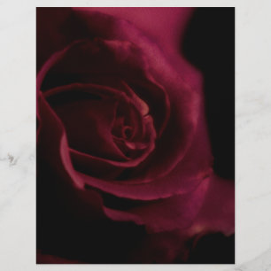 Flyer Ajustados de papel Binder Vinculado Rosa de 8,5"x1