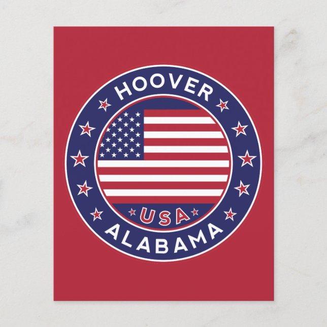 Flyer Alabama, Hoover (Frente)