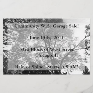 Flyer Algum insecto cénico do evento