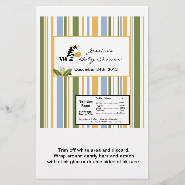 Flyer Amigos Safari do Grande Bar de Hershey (Frente)