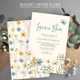 Flyer Amor orçamental em chá de panela florescente