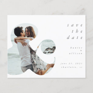 Flyer Ampersand do ORÇAMENTO   Guardar o Convite de Dat