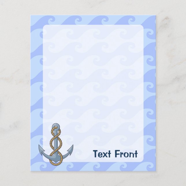 Flyer Âncora com Corda (Frente)