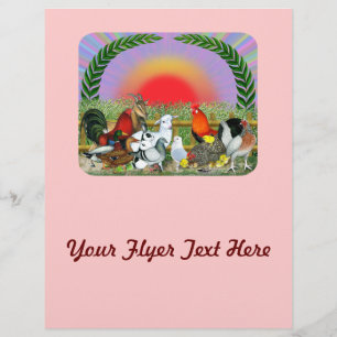 Flyer Animais de fazenda