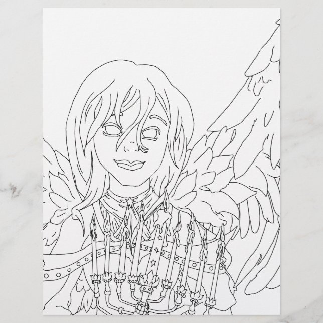 Flyer Anjo de Chanukah (Frente)