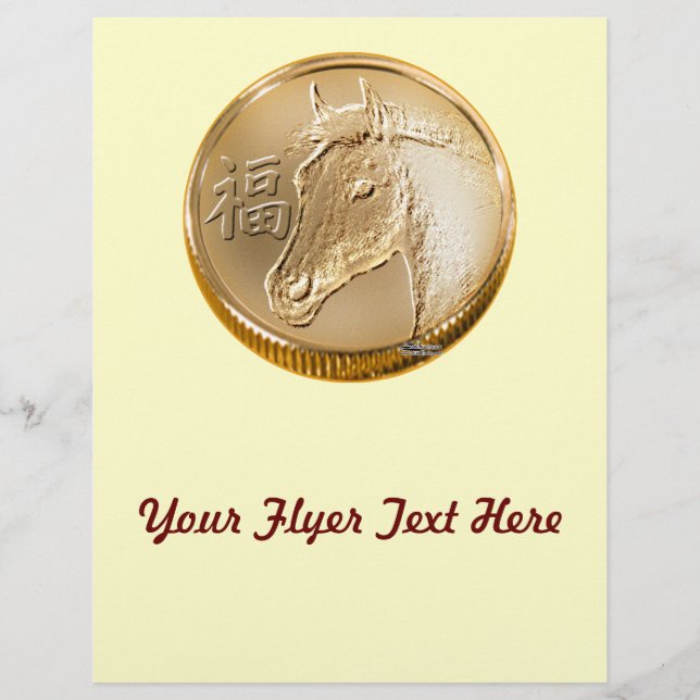 Flyer Ano do Cavalo (Frente)