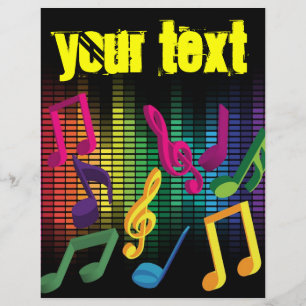 Flyer Antecedentes do Music Party