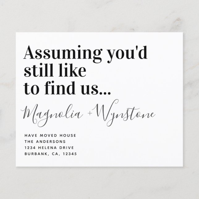 Flyer Anúncio da Casa Móvel Engraçado no PAPEL (Frente)