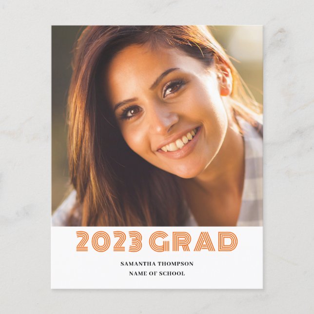 Flyer Anúncio de Foto de Graduação 2023 (Frente)