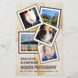 Flyer Anúncio de fotógrafo Pro moderno