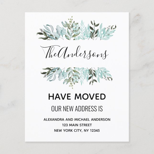 Flyer Anúncio de Movimentação do Orçamento Eucalyptus Gr (Frente)