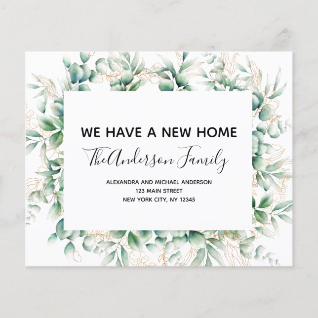 Flyer Anúncio de Movimentação do Orçamento Eucalyptus Gr (Frente)