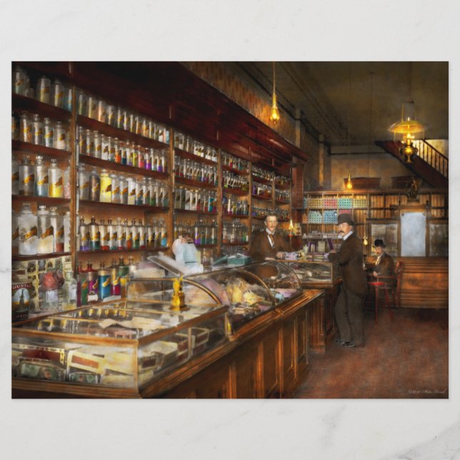 Flyer Apotário - Visita ao químico 1913 (Frente)