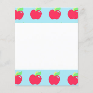 Flyer Apple 4,5" x 5,6" insecto