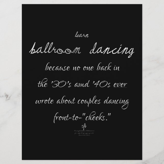 Flyer Aprenda Dança de Salão Mex. Silver (Frente)