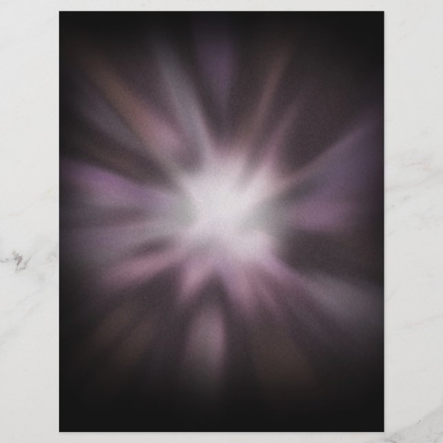 Flyer Arte de Explosão Cósmica (Frente)