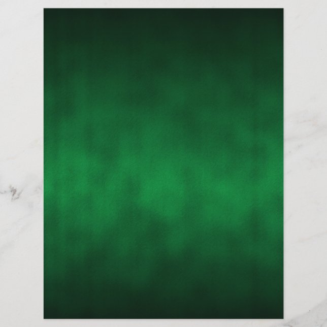 Flyer Arte de fundo gótico verde ombre (Frente)