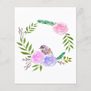 Flyer Arte em Tela de Paisagem  Presente para Amantes de