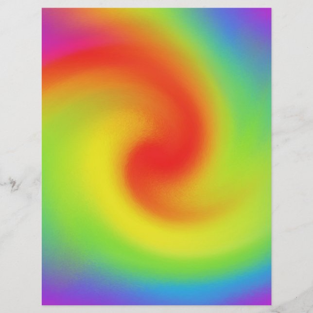 Flyer Arte Onda Abstrato legal (Frente)