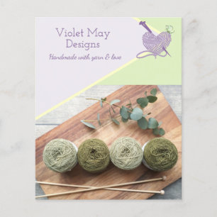 Flyer Artesanato de Yarn personalizado Fotos do produto 